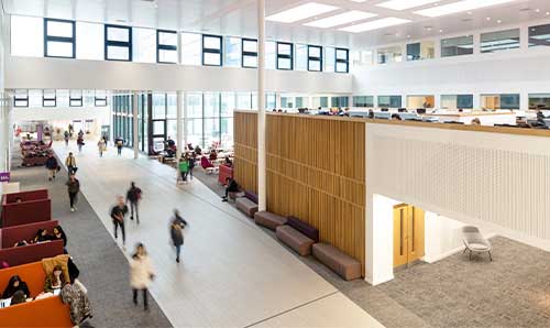 A view of the Hive space at Alliance Manchester Business School